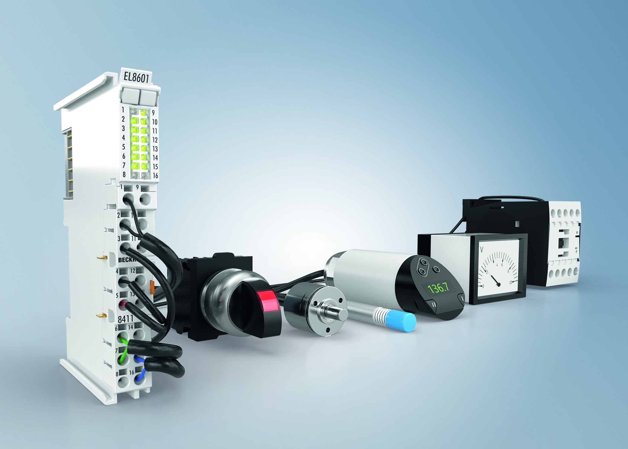 Ethercat-Klemme für bis zu zwölf Signalanschlüsse