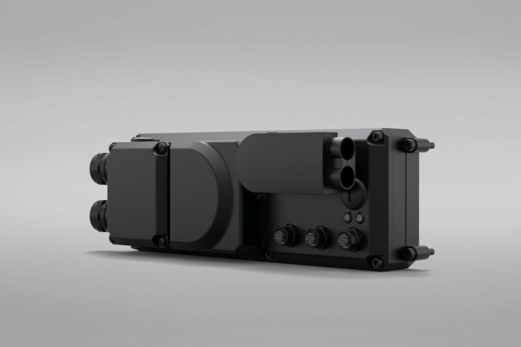  Der energieeffiziente Servoumrichter iC kann eine Achse mit 5kVA versorgen.