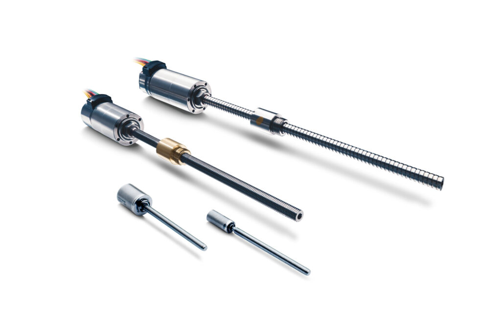 Bei der Linearaktuator-Familie L ist Individualität Standard. Die aufeinander abgestimmten Komponenten aus dem Baukasten lassen sich beliebig kombinieren.