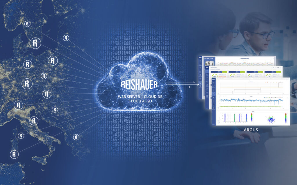 Mithilfe der Cloud-Struktur lassen sich
enorme Datenmengen bewältigen.