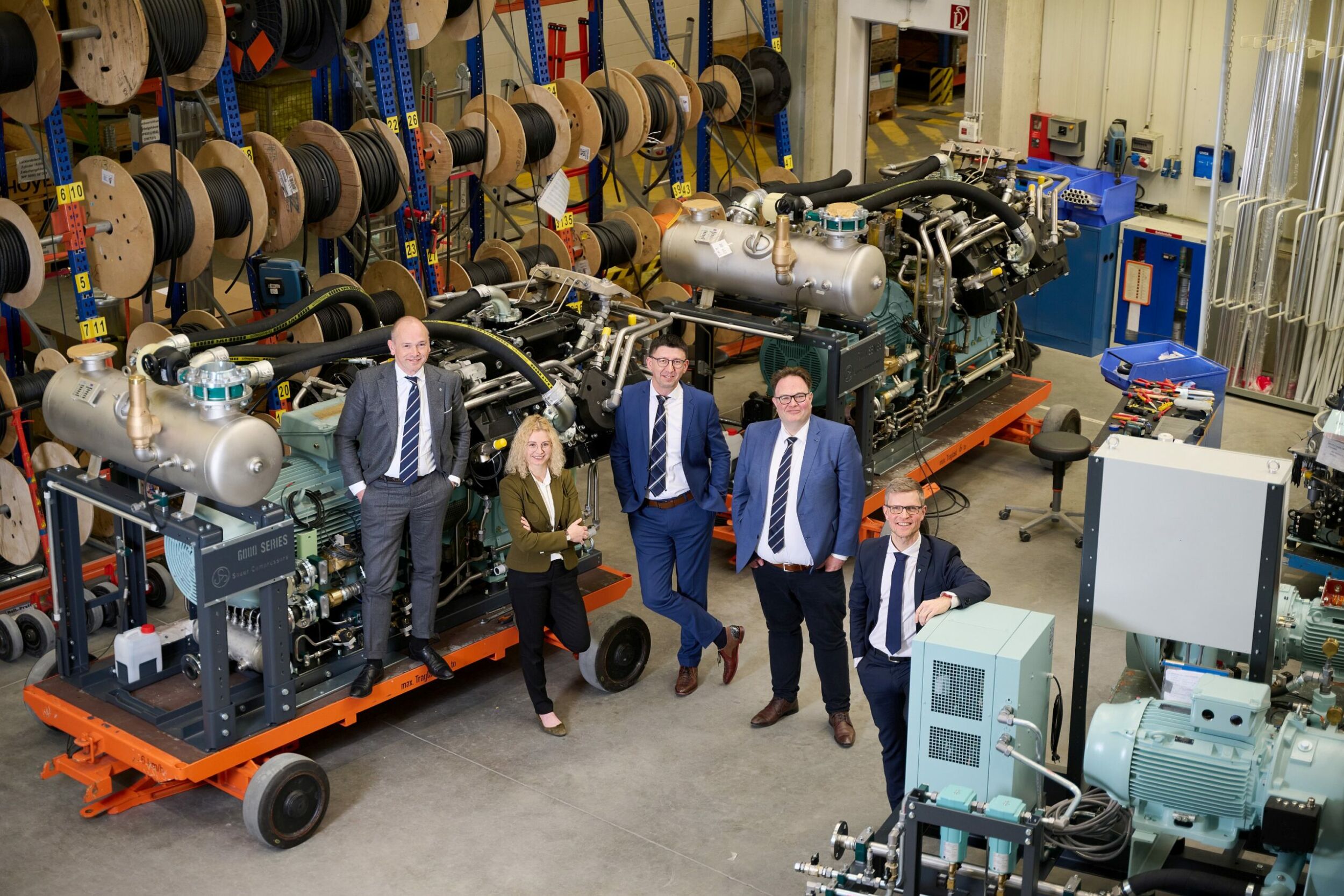 Sauer Compressors mit zwei neuen Geschäftsführern