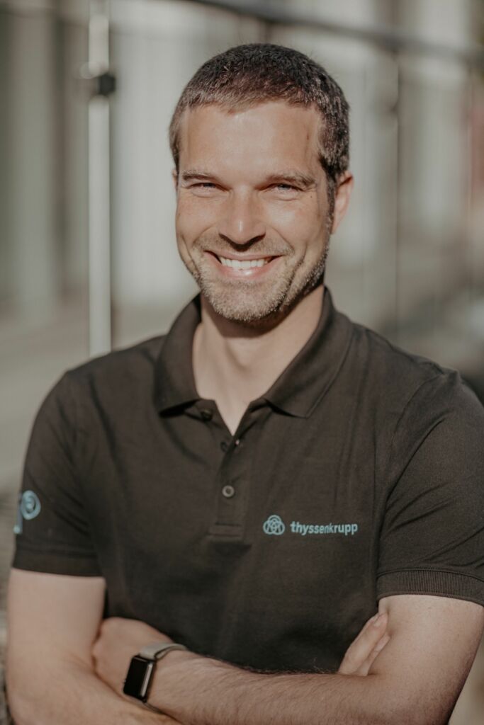 Sebastian Lang ist Geschäftsführer bei Thyssenkrupp Materials IoT.