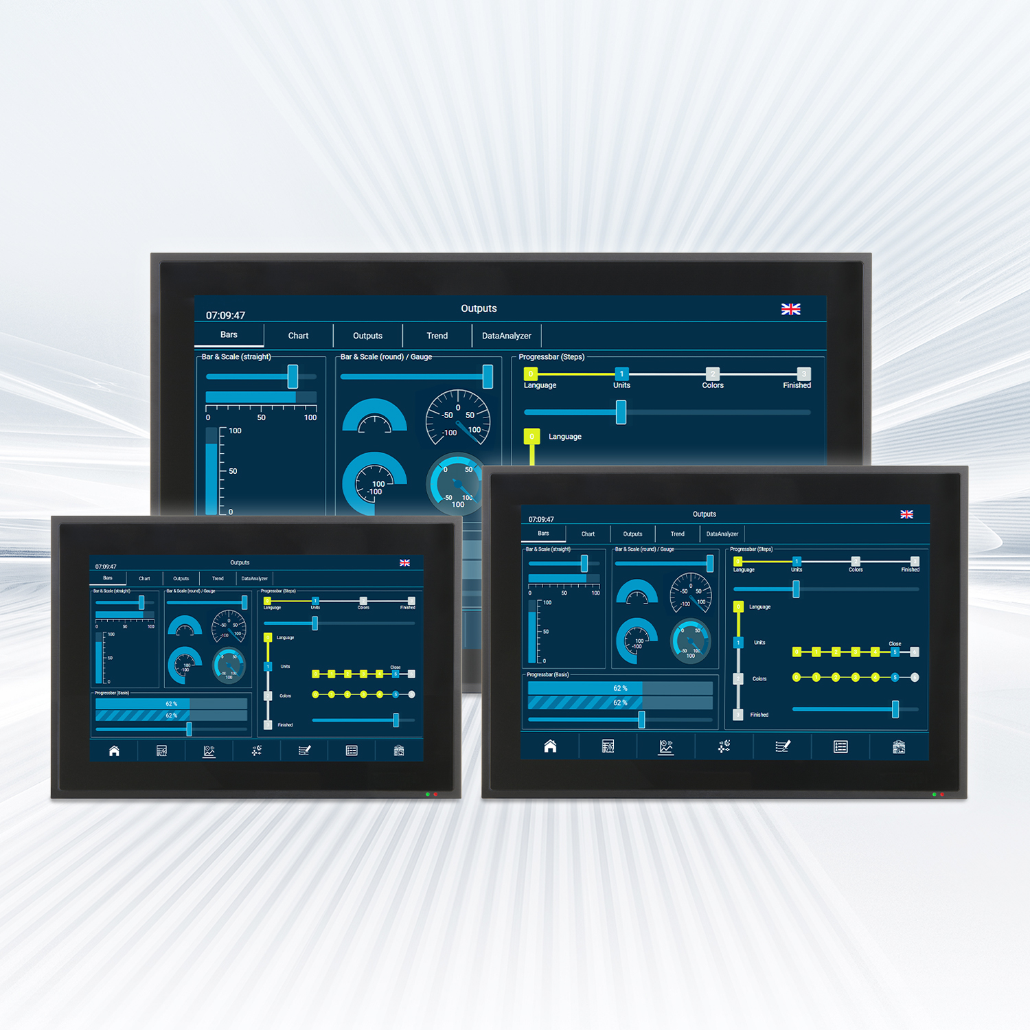 Multitouch-Widescreenpanels