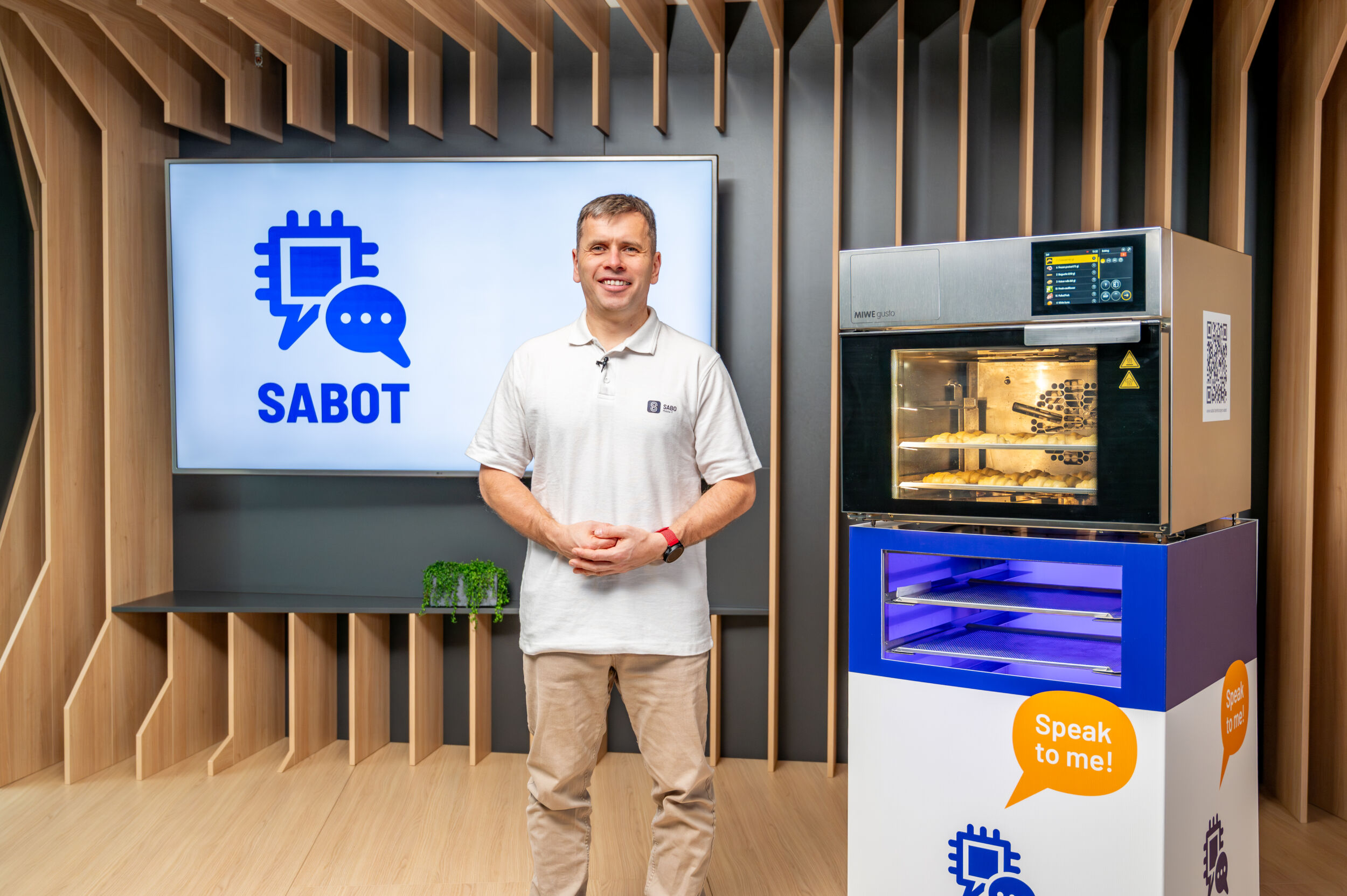 Neben CNC-Maschinen, Roboterarmen und Landmaschinen kommt der Sabot auch in industriellen Backöfen von Miwe zum Einsatz.