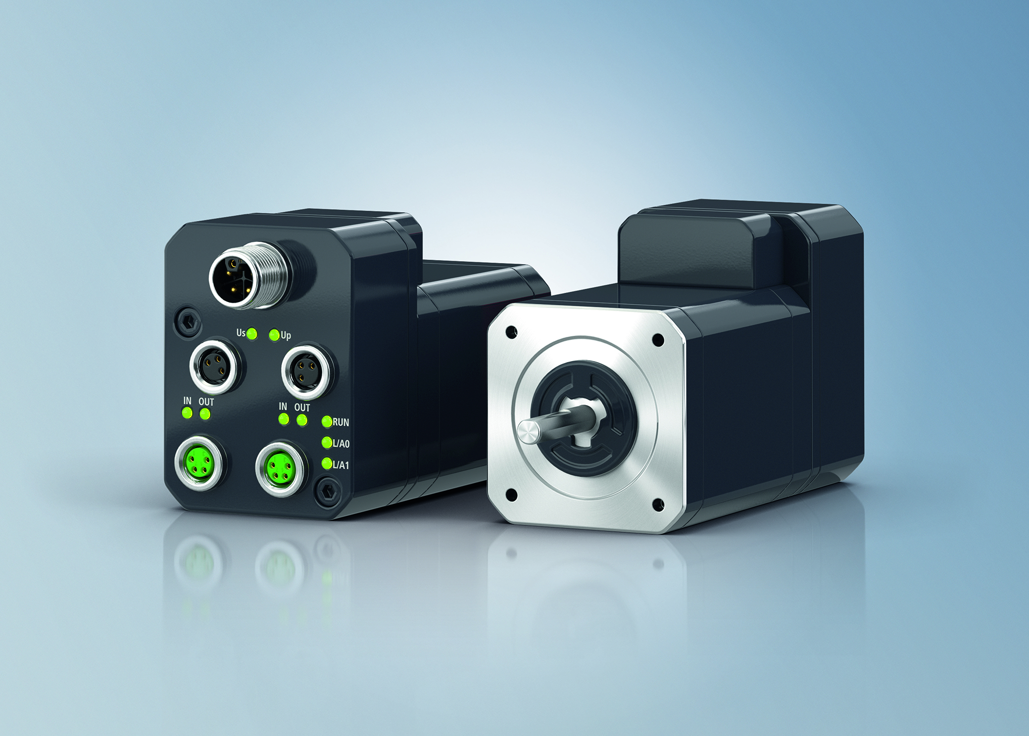 Integrierte Ethercat-Schrittmotorantriebe