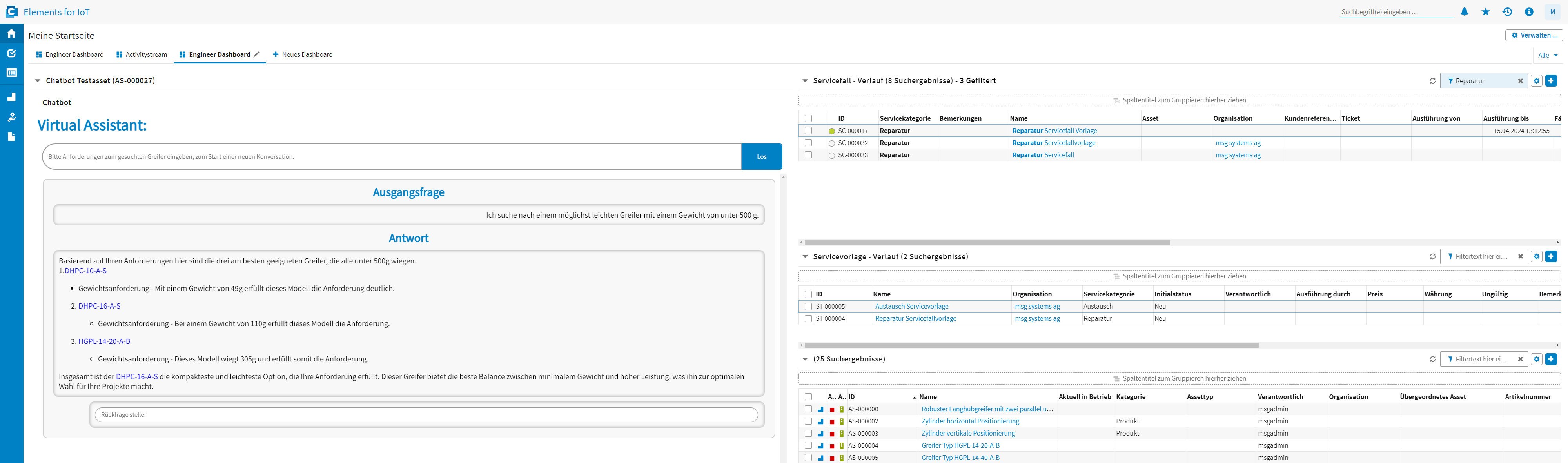 Kollaborative Angebotserstellung mit der Asset Administration Shell