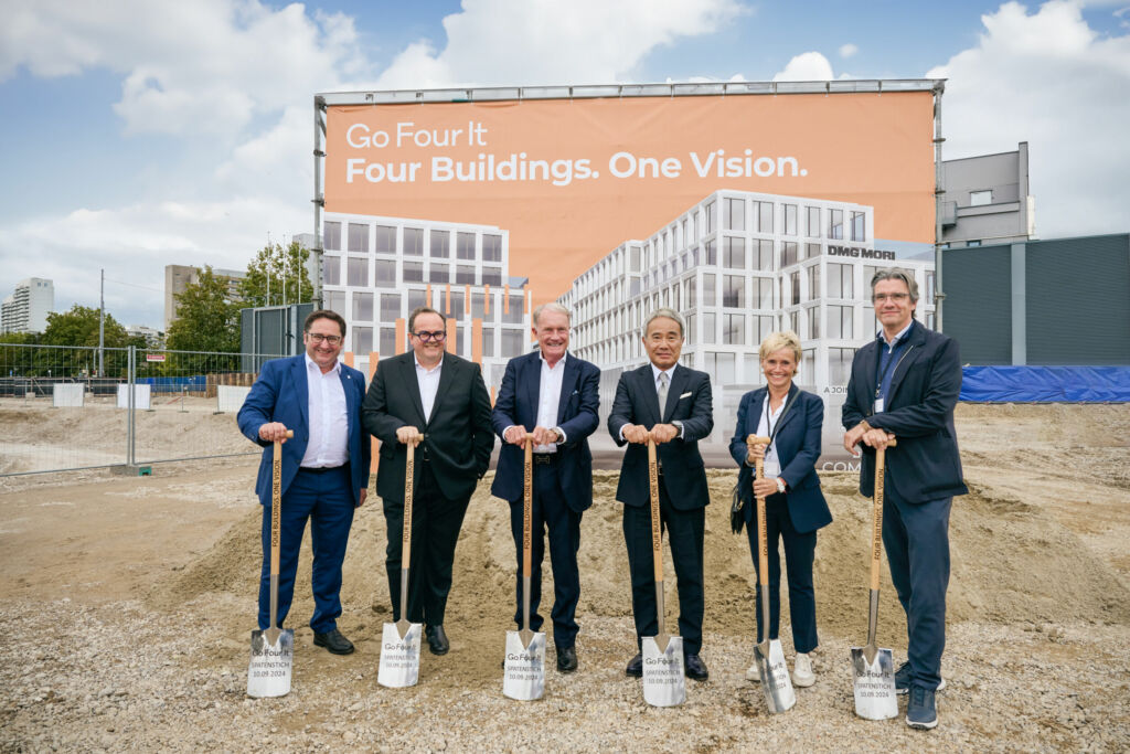 Spatenstich des Business Quartiers „Go Four It“ am 10. September 2024
