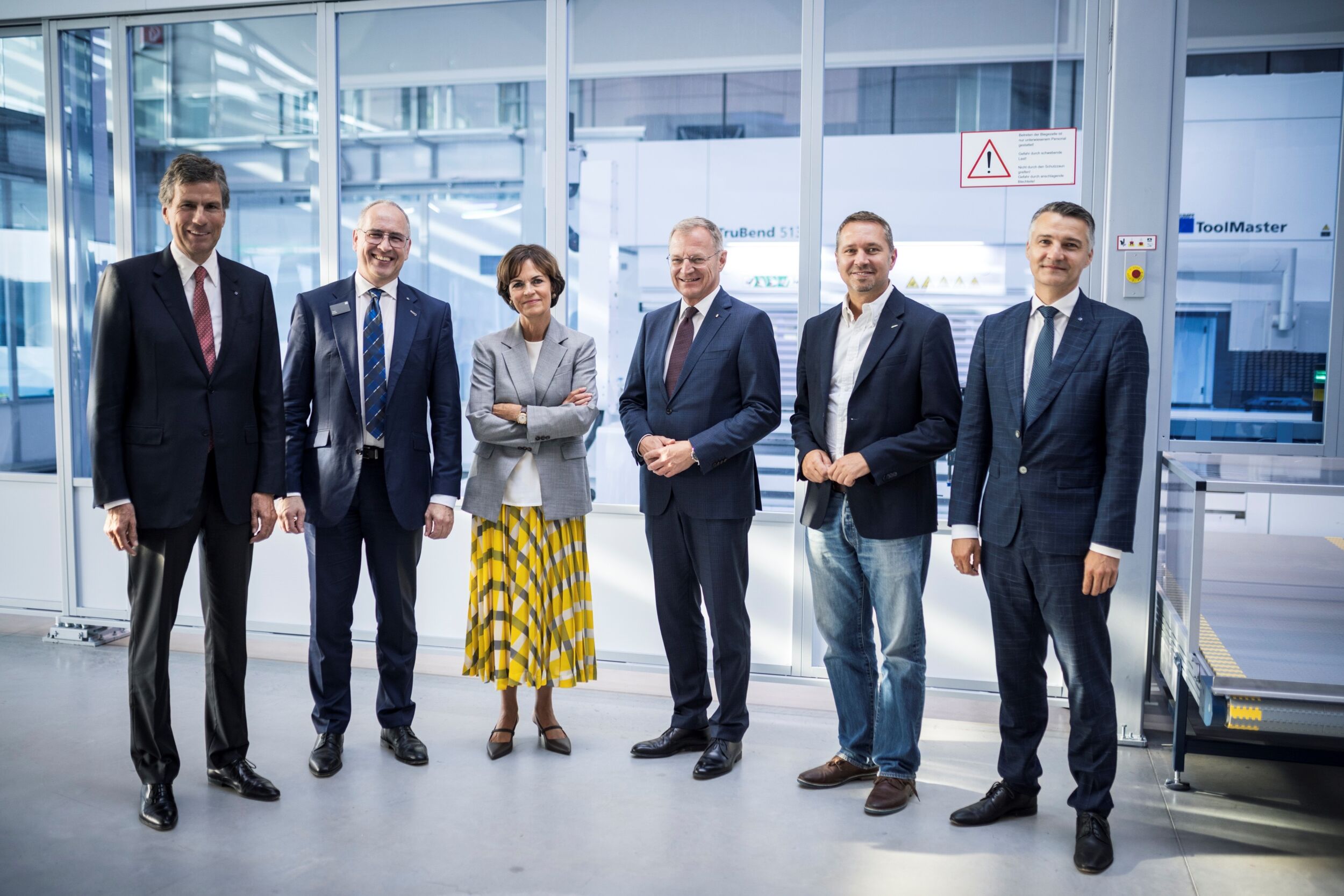 Trumpf eröffnet Zubau am Standort Pasching