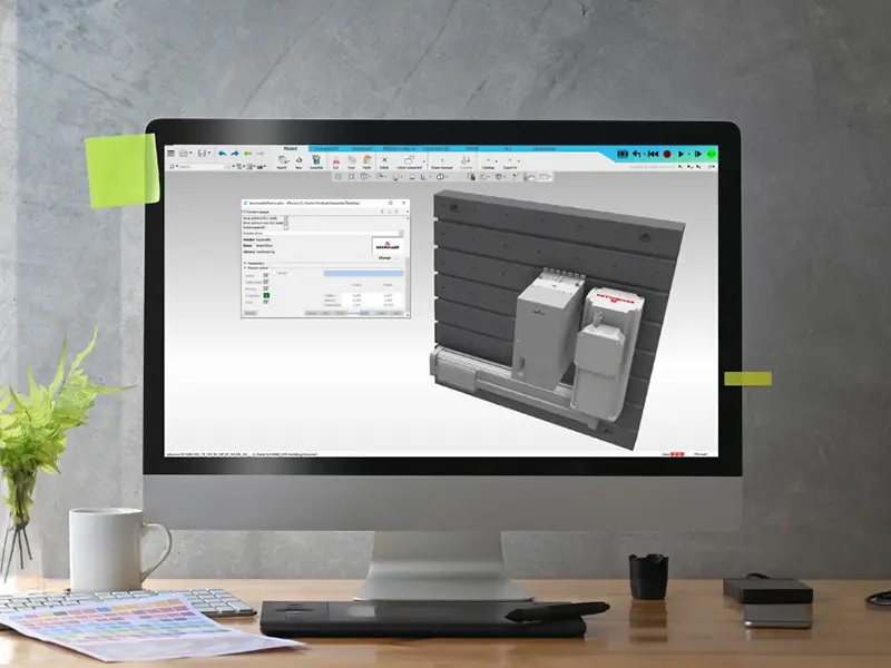 Baumüller integriert seine Servoantriebe in die Datenbank von Machineering.