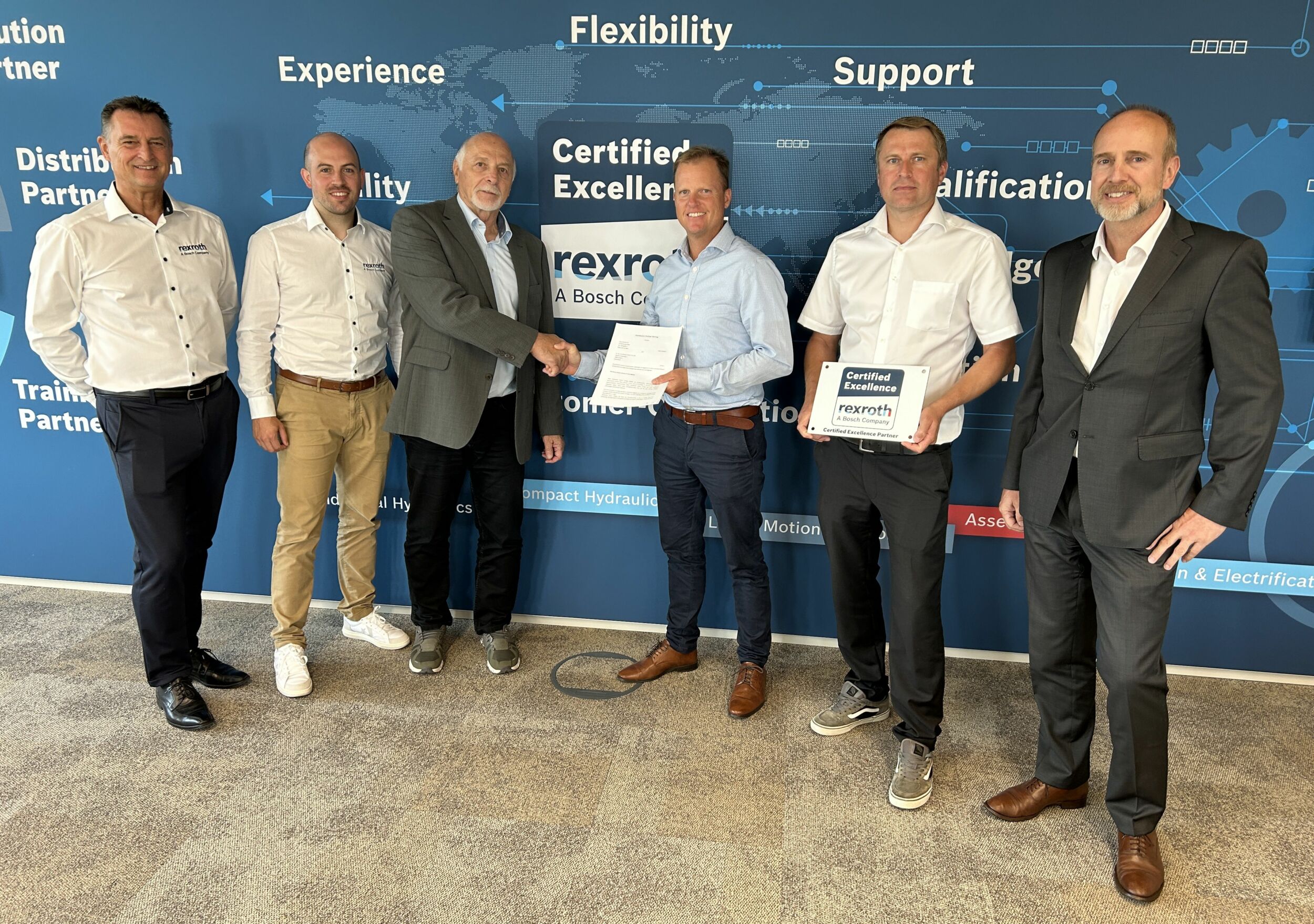 Christiani ist CE-Partner für Hydraulik-Trainingssysteme von Bosch Rexroth