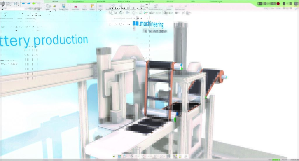 Durch die Simulation der Betterieproduktion können können unter anderem potentielle Fehler und Ineffizienzen im Wickelprozess frühzeitig erkannt und behoben werden.
