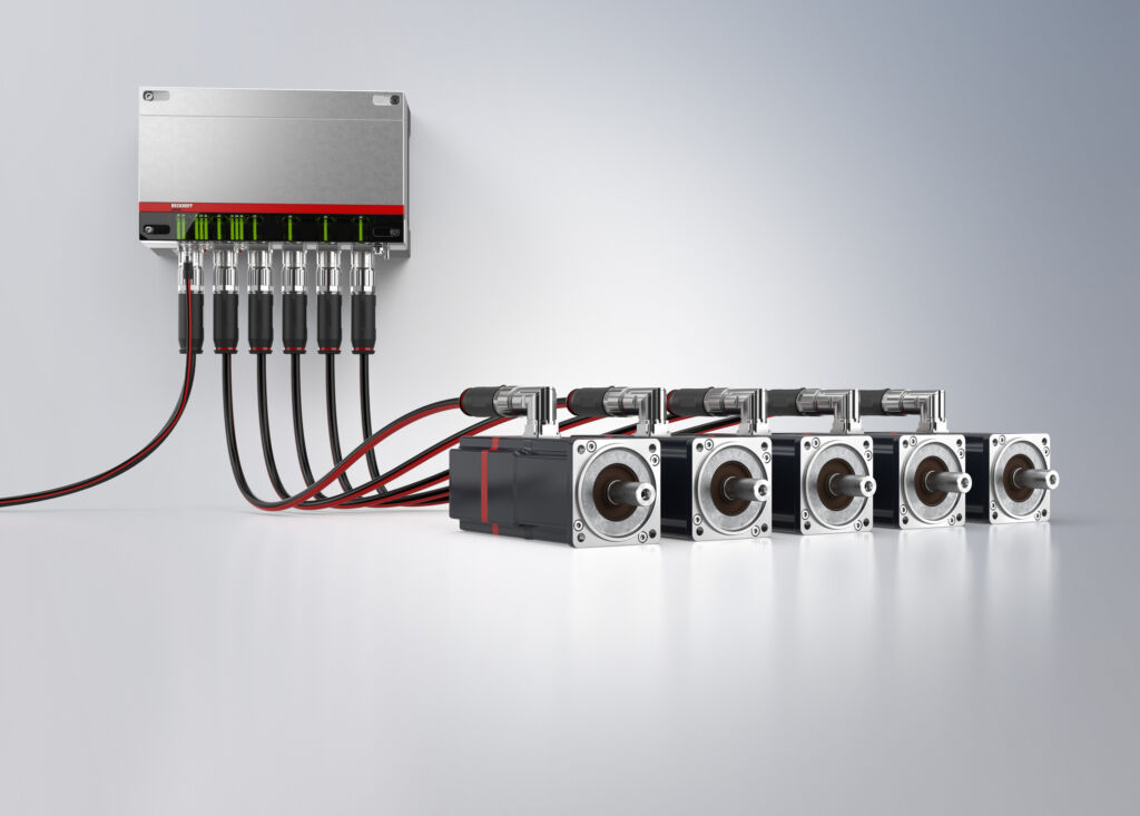 Beckhoff entwickelt sein dezentrales Servoantriebssystem AMP8000 kontinuierlich weiter.