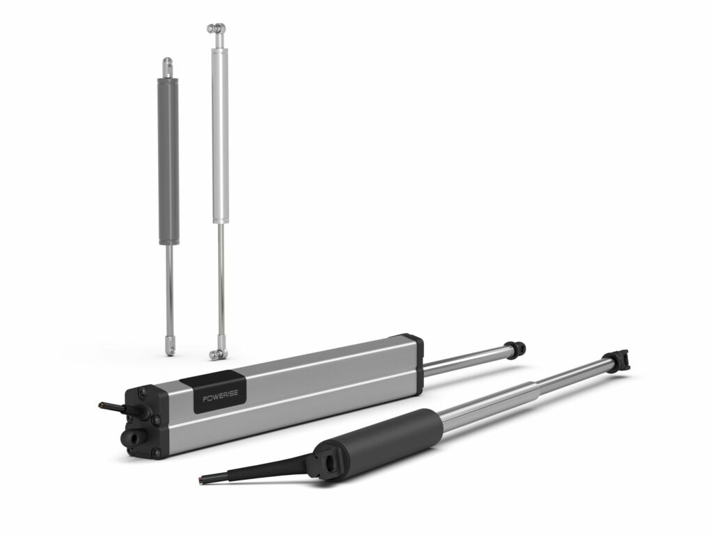 Industrial Powerise von ACE bringt industriellen Anwendungen jetzt Power und Komfort auf Knopfdruck, auch ideal geeignet f&uuml;r das Zusammenspiel mit ACE Industriegasfedern.