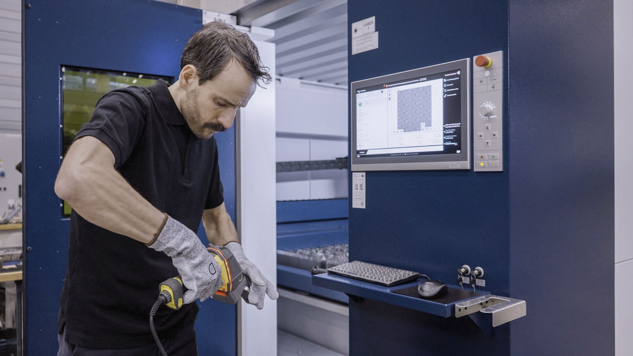 Mit KI die Kanten beim Laserschneiden verbessern