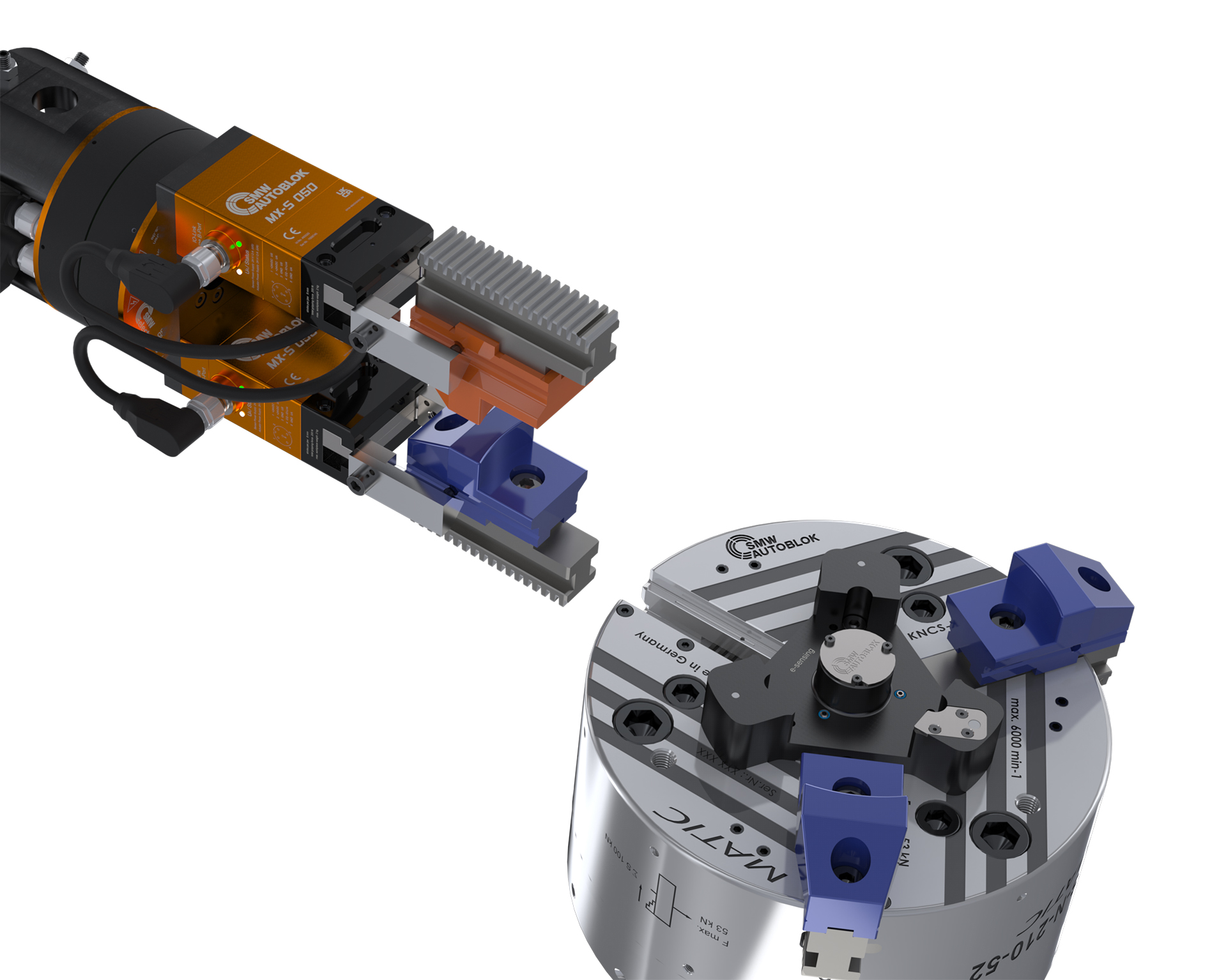 Automatischer Backenschnellwechsel mit KNCS-matic
