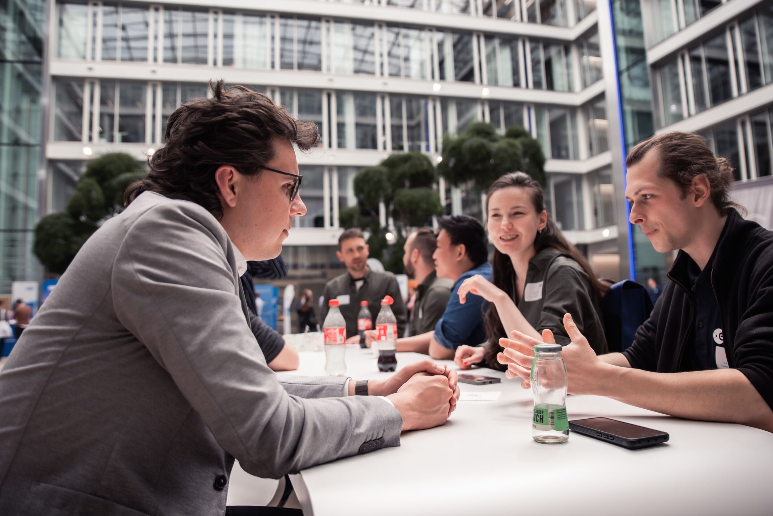 Diskussionsrunde der Young Engineers