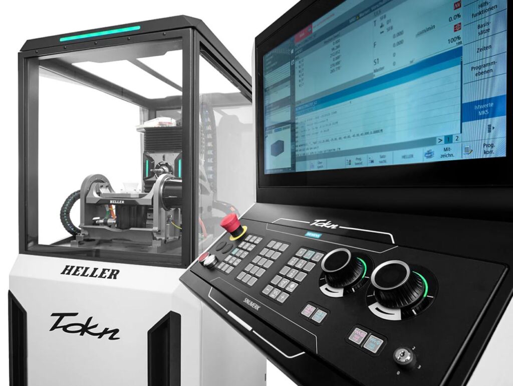 Im Tokn ist hochmoderne Steuerungstechnik verbaut, etwa die neue Siemens-CNC-Steuerung Sinumerik One.
