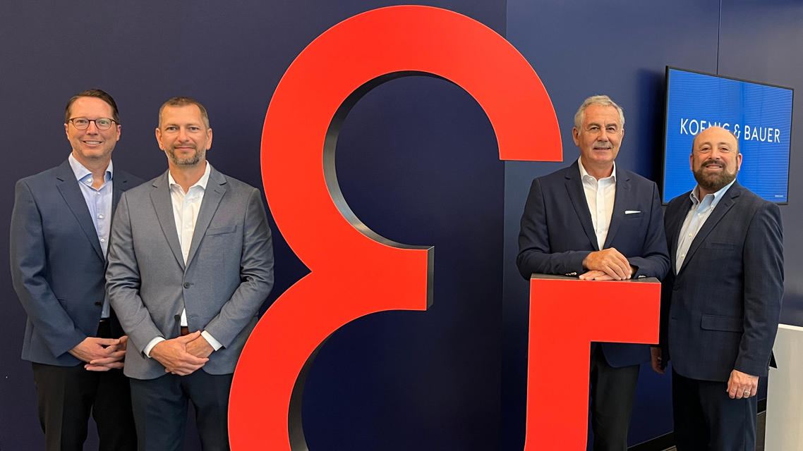 Koenig & Bauer (US/CA) stärkt Führungsebene