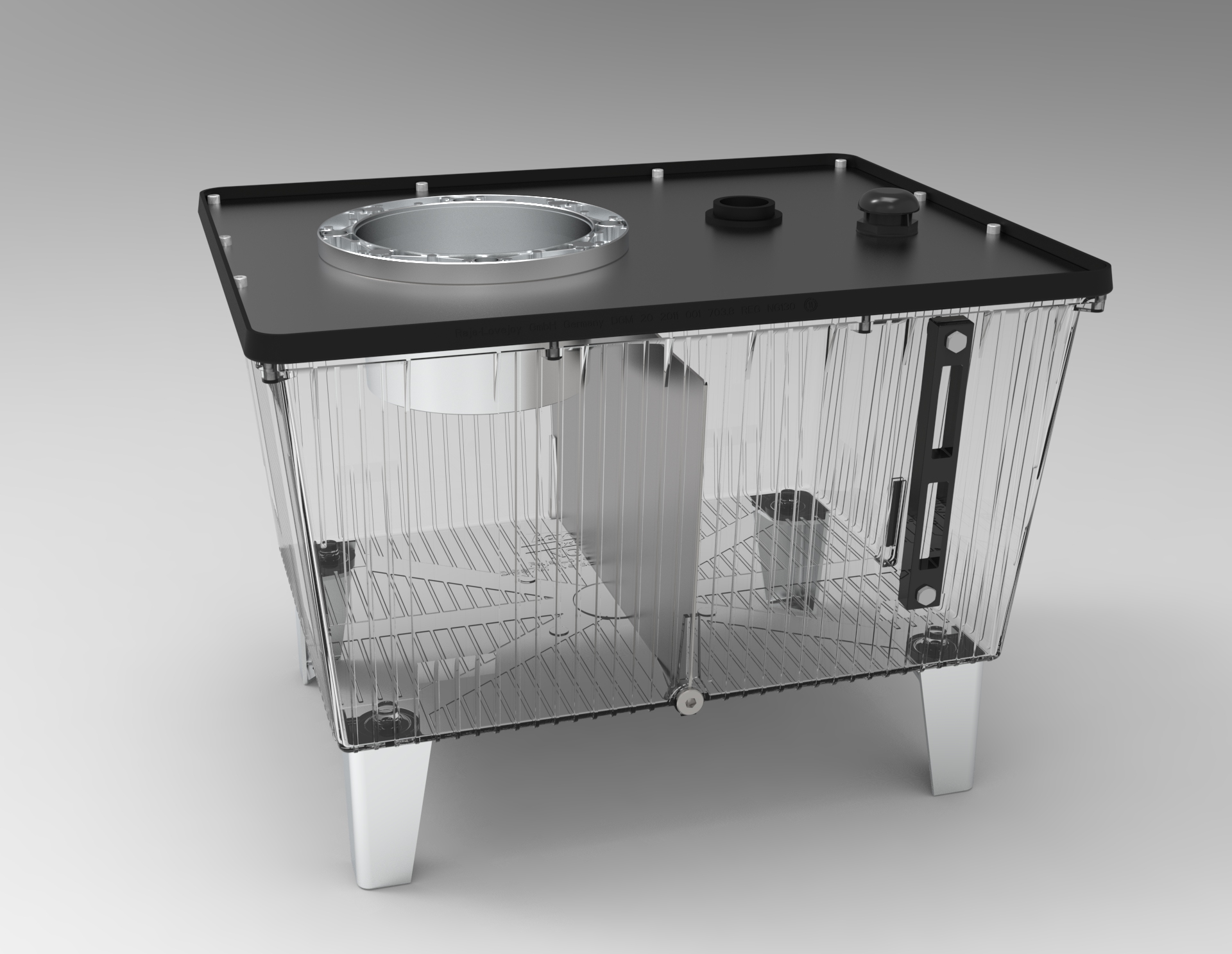 Hydrauliktanks aus Aluminiumguss