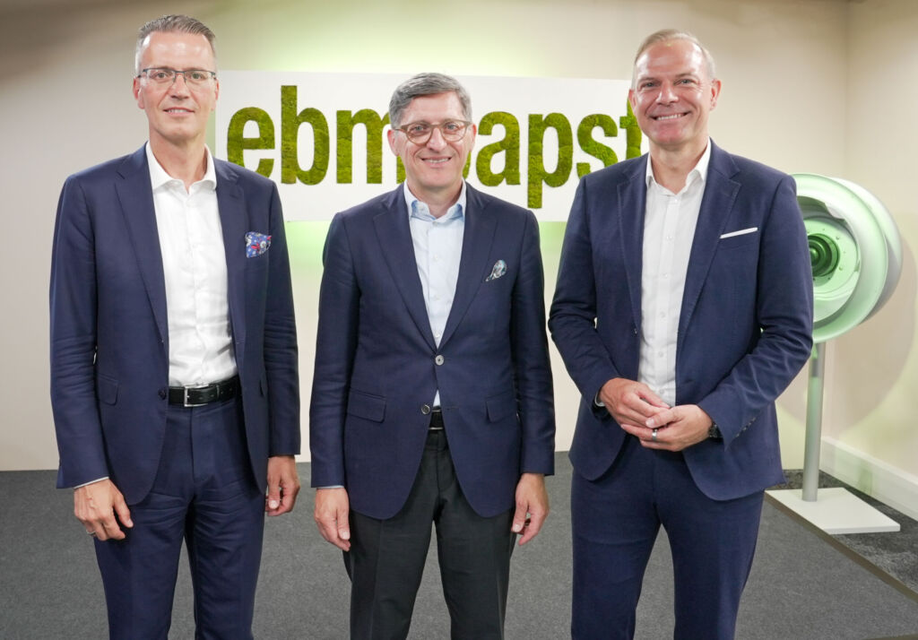 Prof. Dr. Tomas Smetana (CTO), Dr. Klaus Geißdörfer (CEO) und Harald Klaiber (CFO).
