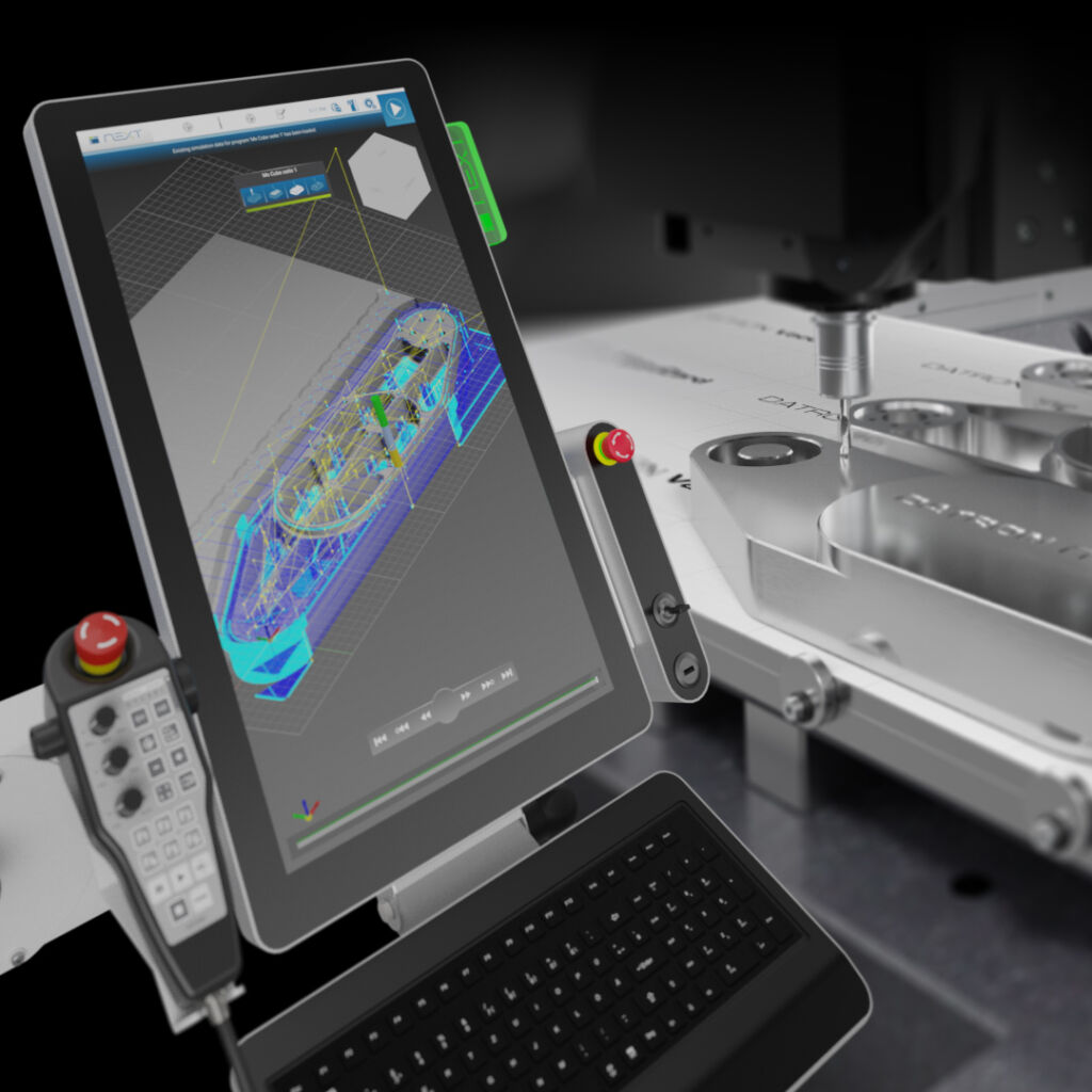 Mit Künstlicher Intelligenz wird die selbstlernende Werkzeugmaschine möglich. Die Steuerungssoftware des Fräsmaschinenherstellers Datron soll Benutzer intuitiv durch den Fräsprozess führen.