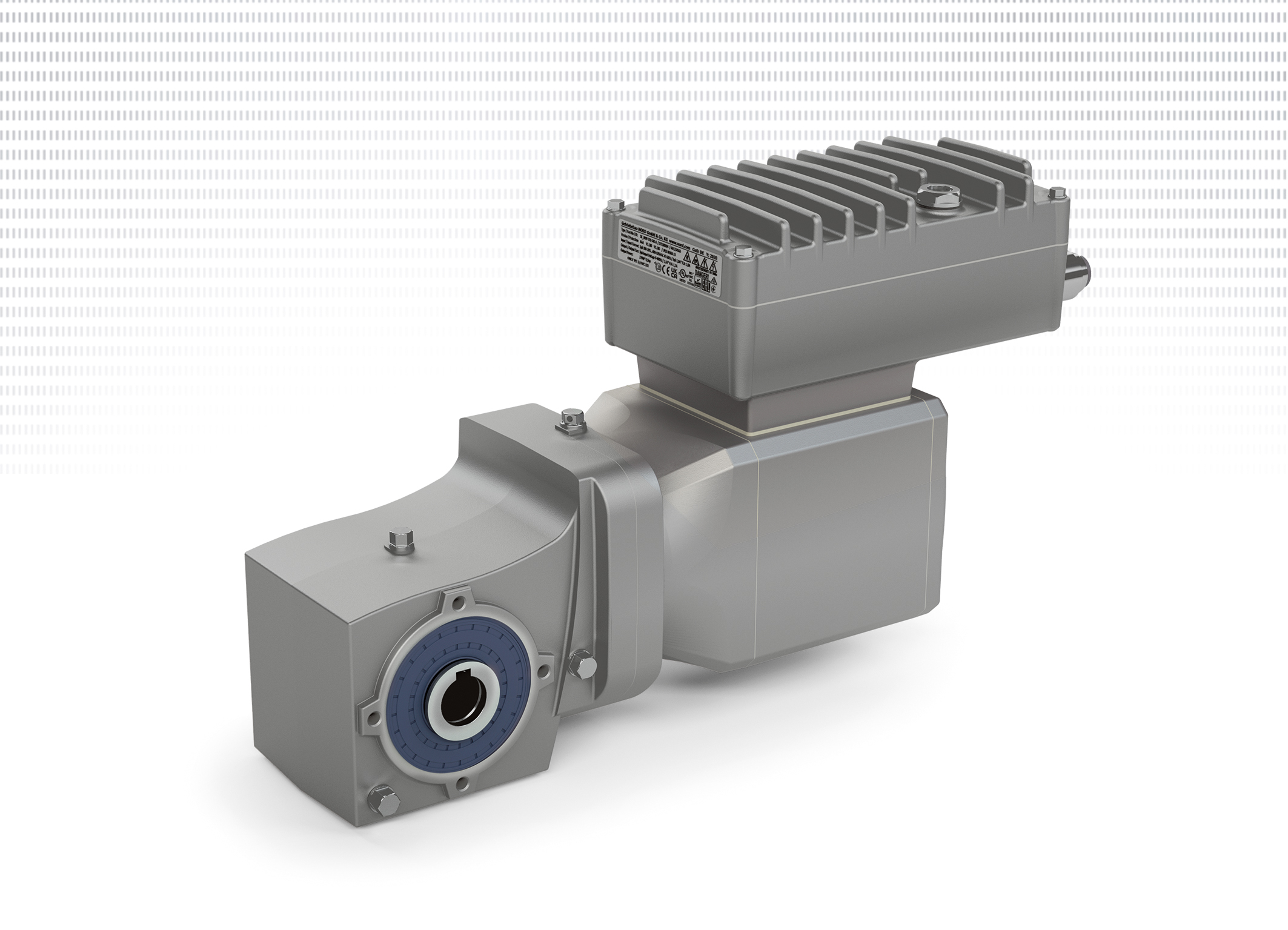 Mit der lebensmittelkonformen Oberflächenveredelung NXD tupH werden Oberflächen von Antrieben mit Aluminiumgehäusen korrosionsbeständig.