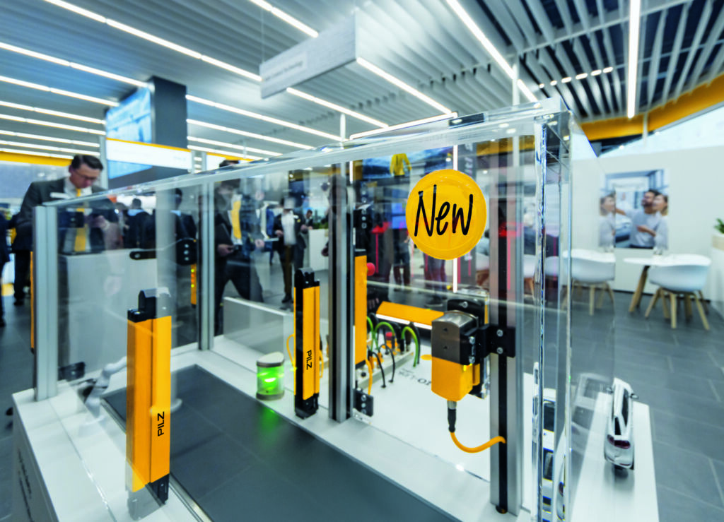 Auf der SPS informiert Pilz, wie Automatisierungslösungen mit Safety und Security den Wandel in der Produktion unterstützen.