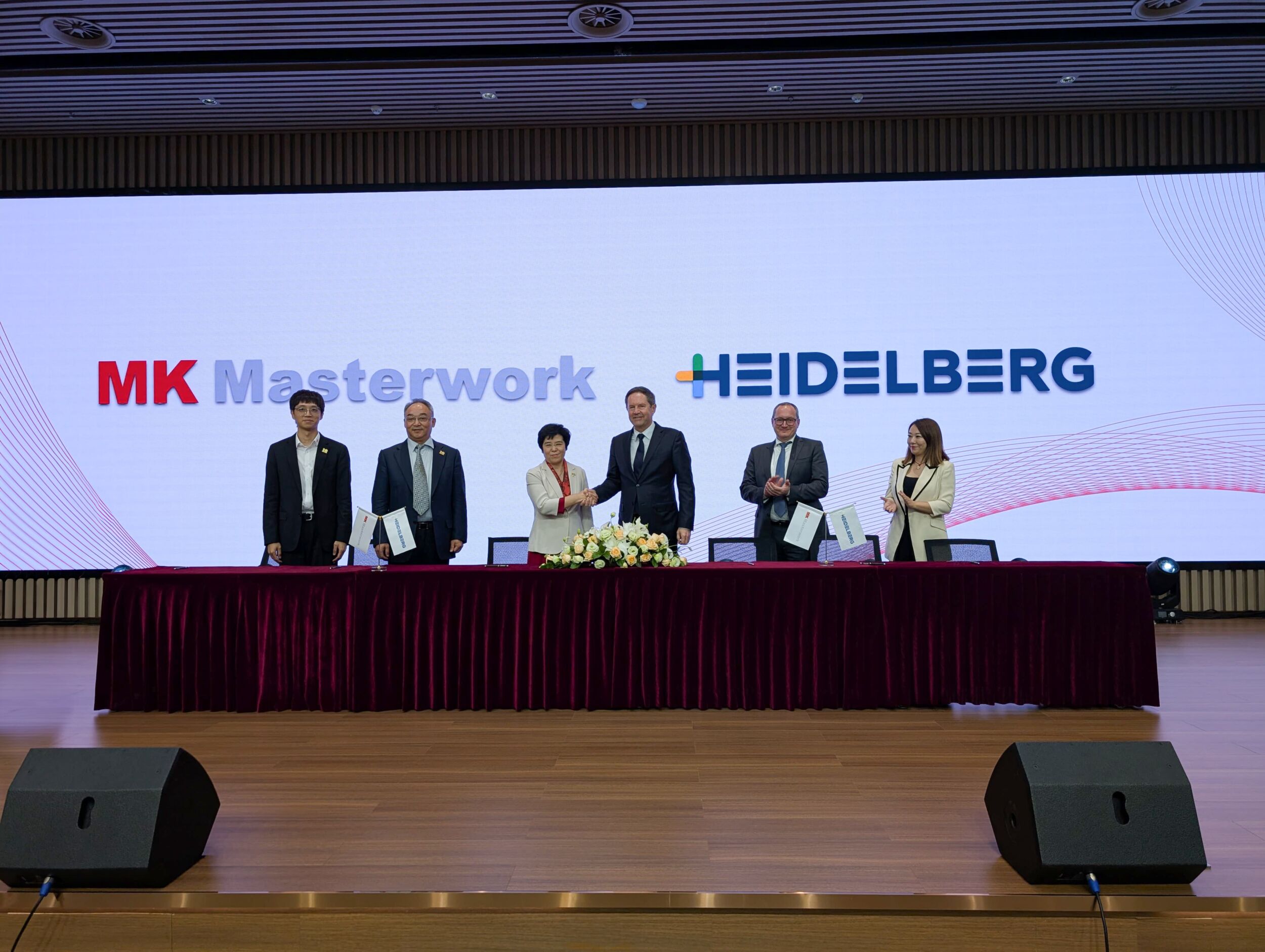 Heidelberg und MK Masterwork erweitern Partnerschaft