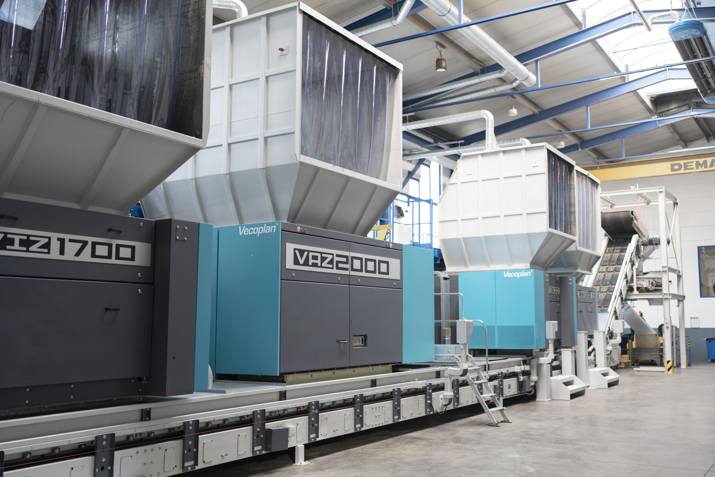 Vecoplan ist Anbieter für Maschinen in der Aufbereitungstechnik.
