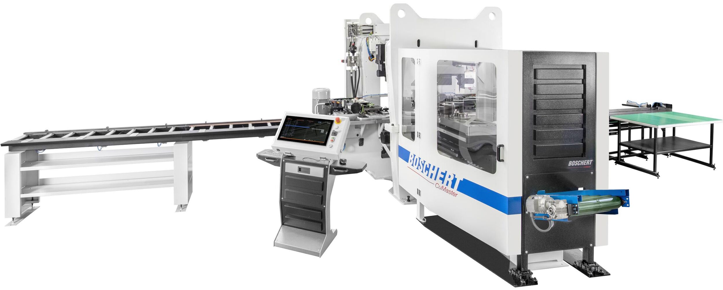 Die CuMaster ist eine universelle Lösung für das Stanzen von Kupfer-, Alu- und Stahlschienen.