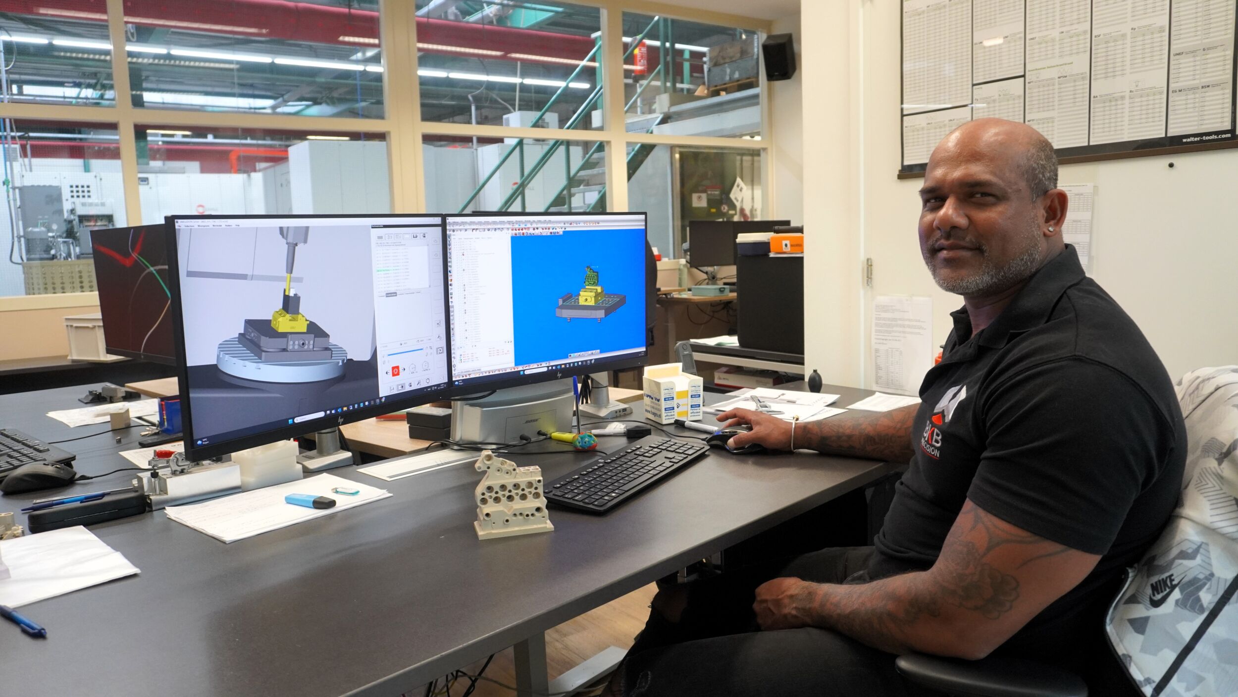Redes Hira ist bereits seit 20 Jahren begeistert von den Hypermill-Funktionalitäten. Die CAD/CAM-Lösung leistet einen wichtigen Beitrag zur hohen Effizienz von BKB Precision.