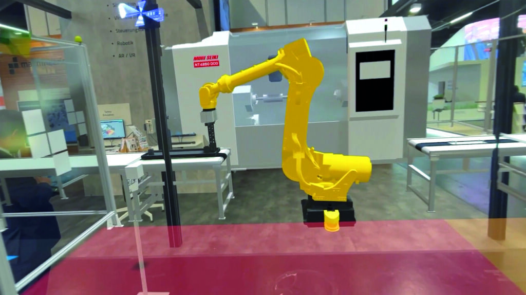 Wenn Fehler im Roboterlaufweg zu Kollisionen führen, dann lieber in der Simulation als in echt.