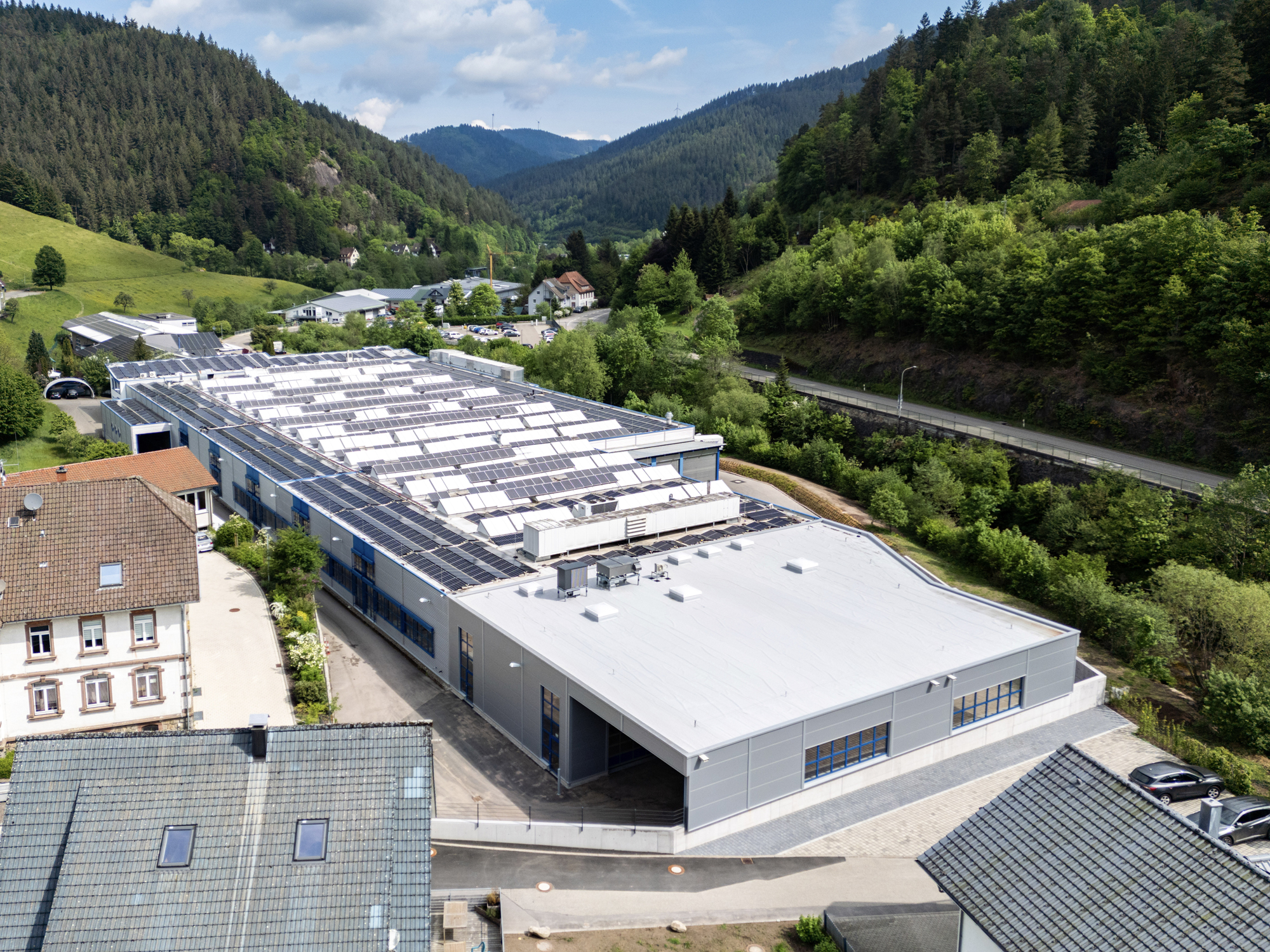 Anbau an Werk 1 bei Kammerer in Hornberg-Niederwasser