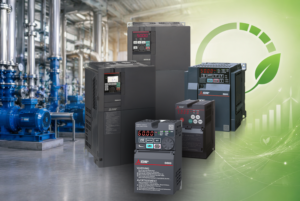 Motoren verursachen etwa 45 bis 50 Prozent des Energiebedarfs in der Industrie. Durch den Einsatz moderner Frequenzumrichter von Mitsubishi Electric lassen sich Lastspitzen reduzieren und Energieanteile aus Bremsvorgängen zurückführen.