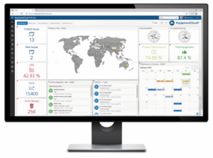 Das Dashboard des Kundenportals der EquipmentCloud ist anpassbar.
