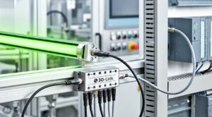 Vom Signalgeber zum vernetzten Bestandteil der Maschine: Über IO-Link lassen sich Licht- und Farbzustände mit Maschinen- und Prozessinformationen verknüpfen.
